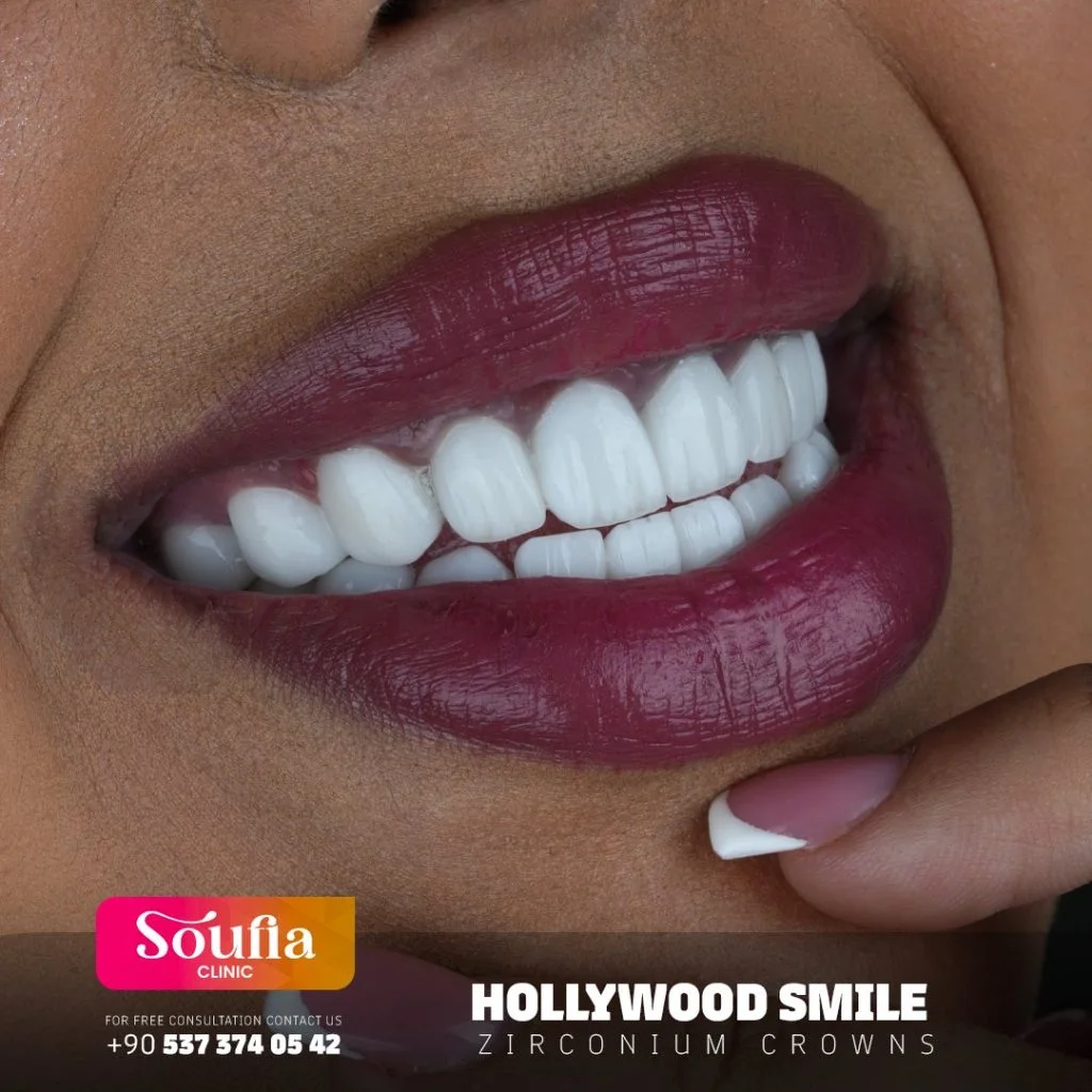 Hollywood Smile — Zirconium crowns