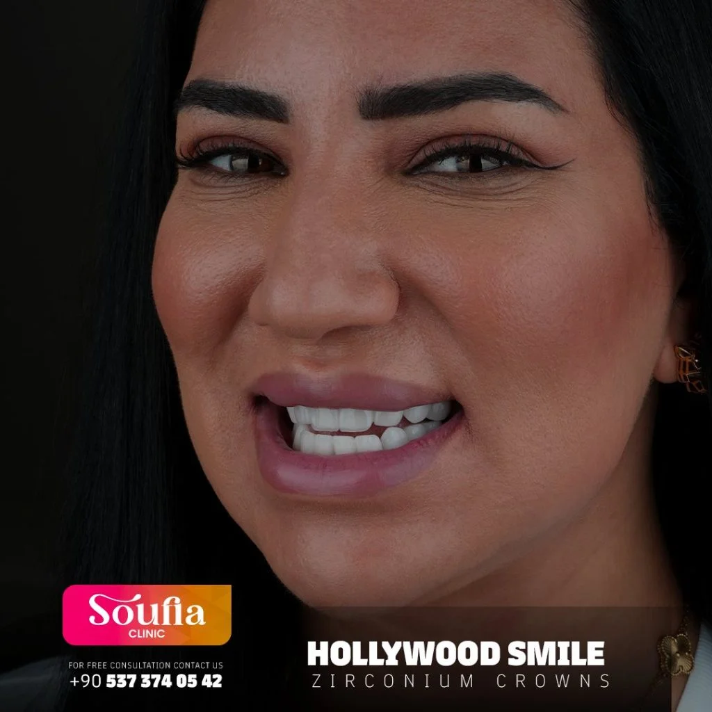 Hollywood Smile — Zirconium crowns