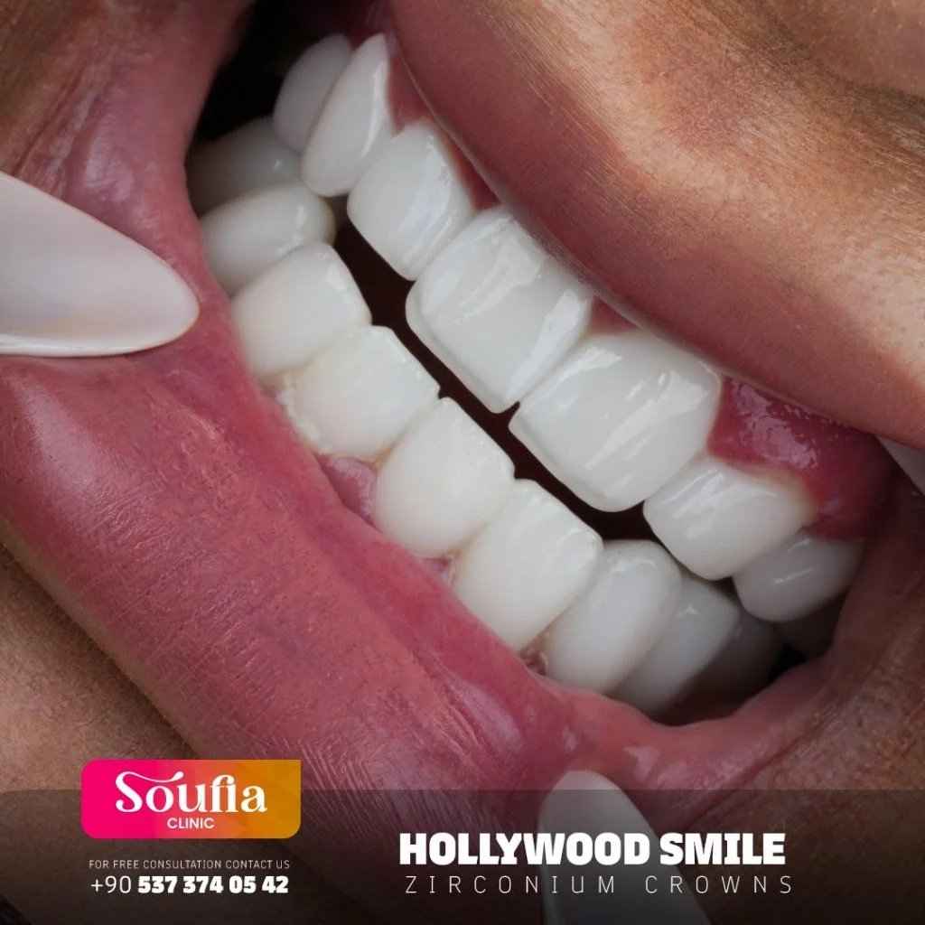 Hollywood Smile — Zirconium crowns