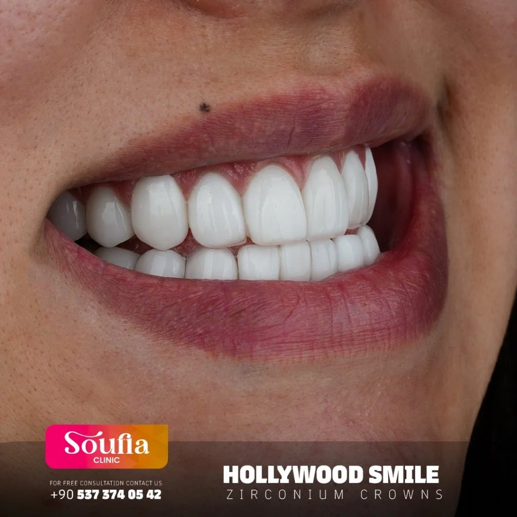 Hollywood Smile — Zirconium crowns