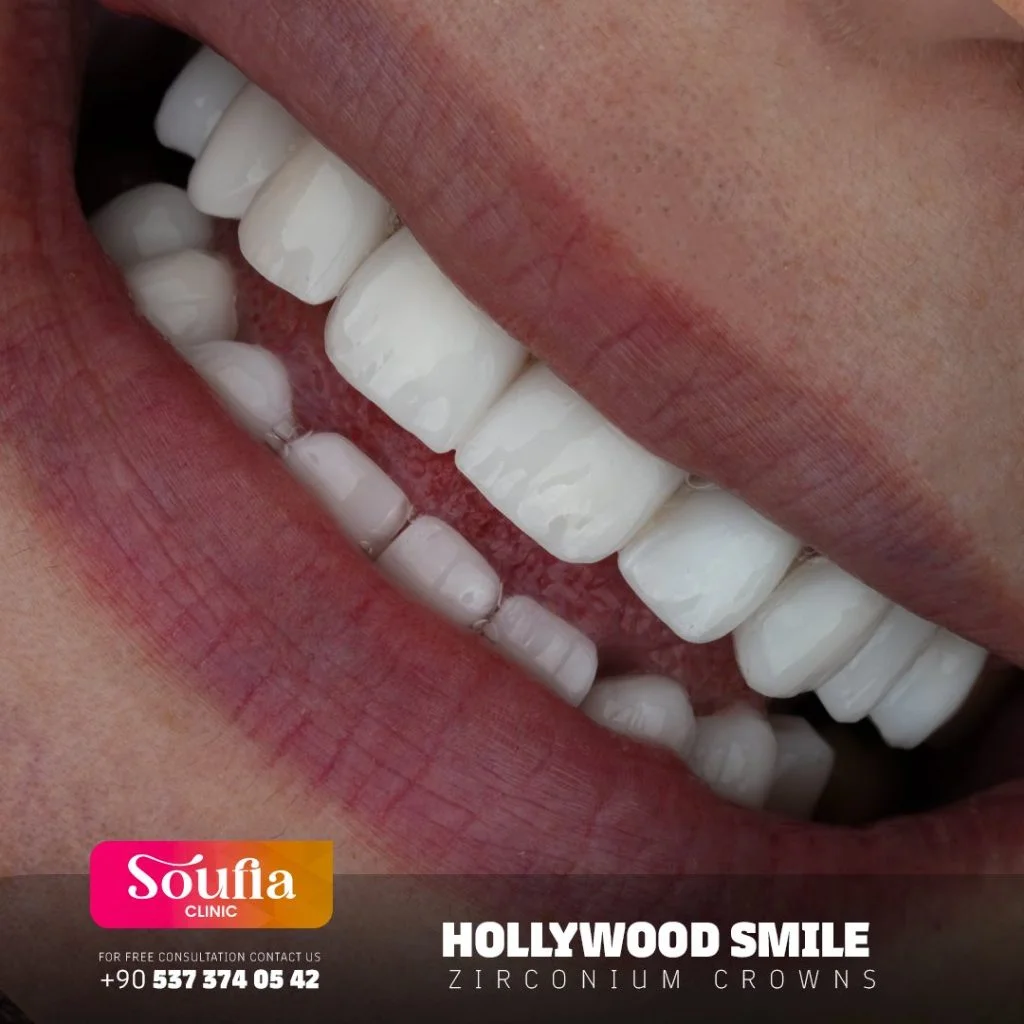 Hollywood Smile — Zirconium crowns